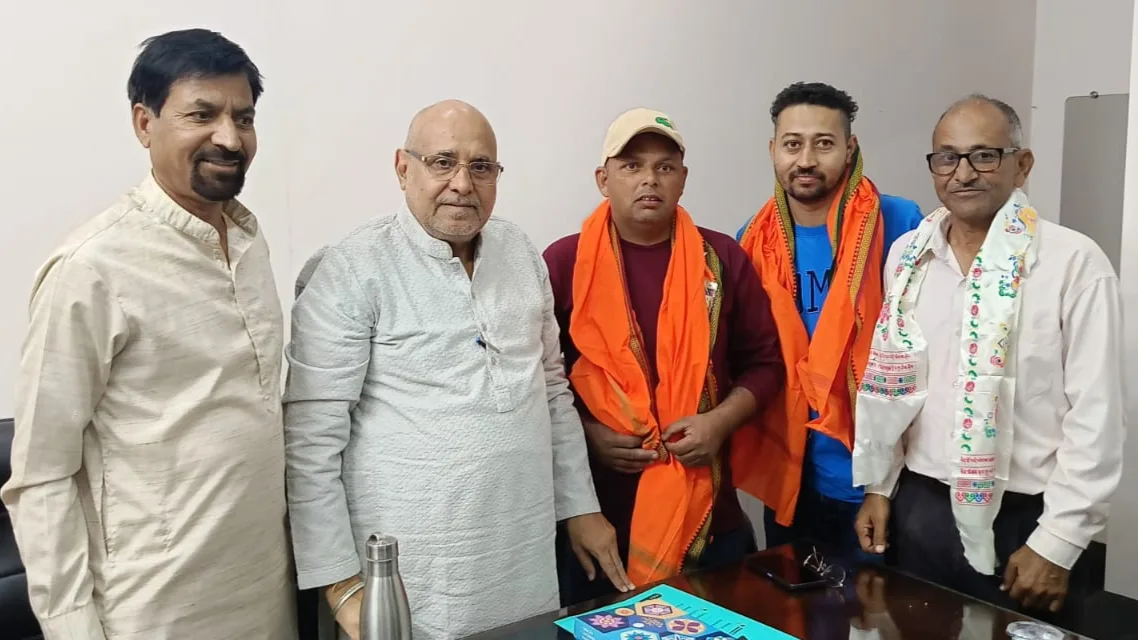 विजय कुमार बिल्ला भाजपा बीसी मोर्चा के को-ऑफिस सेक्रेटरी नियुक्त